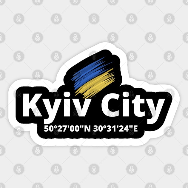 KYIV CITY, Ukrainian Capital Sticker by johnnie2749